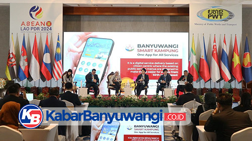 Smart Kampung Banyuwangi Dipresentasikan di Forum Smart City ASEAN di Laos