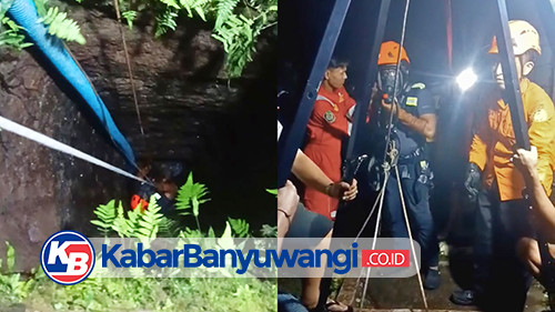 Lansia Banyuwangi Ditemukan Tak Bernyawa di Dalam Sumur, Evakuasi Berlangsung Dramatis