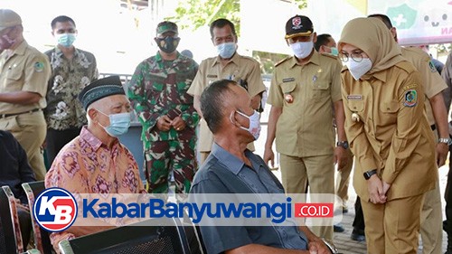 Sambut Ramadhan, Para Takmir Masjid di Banyuwangi Divaksin Covid-19