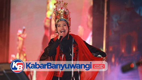 Kisah di Balik Penampilan Tantri Kotak Pakai Omprog Gandrung saat Konser di Banyuwangi