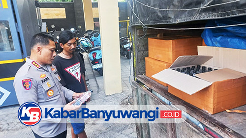 Penyelundupan 3.150 Botol Arak Bali ke Malang Digagalkan Polisi di Banyuwangi