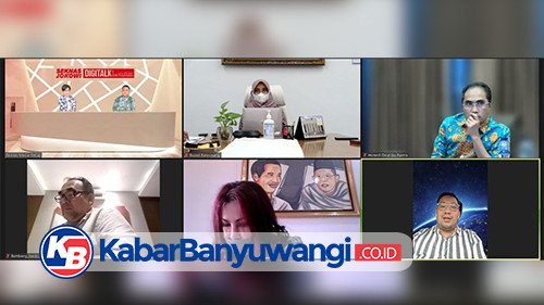 Di Webinar Seknas Jokowi, Bupati Ipuk Paparkan Strategi Antisipasi Potensi Gelombang Tiga Covid-19