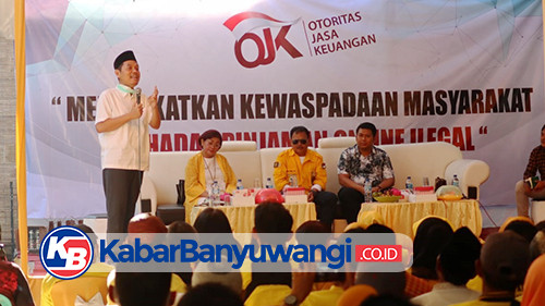 Cegah Maraknya Pinjol Ilegal, OJK dan Komisi XI DPR RI Turun ke Banyuwangi