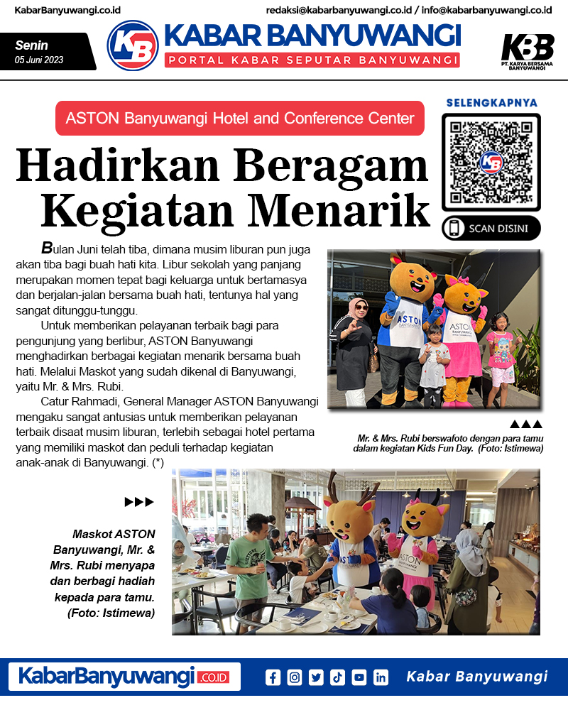 Senin, 05 Juni 2023