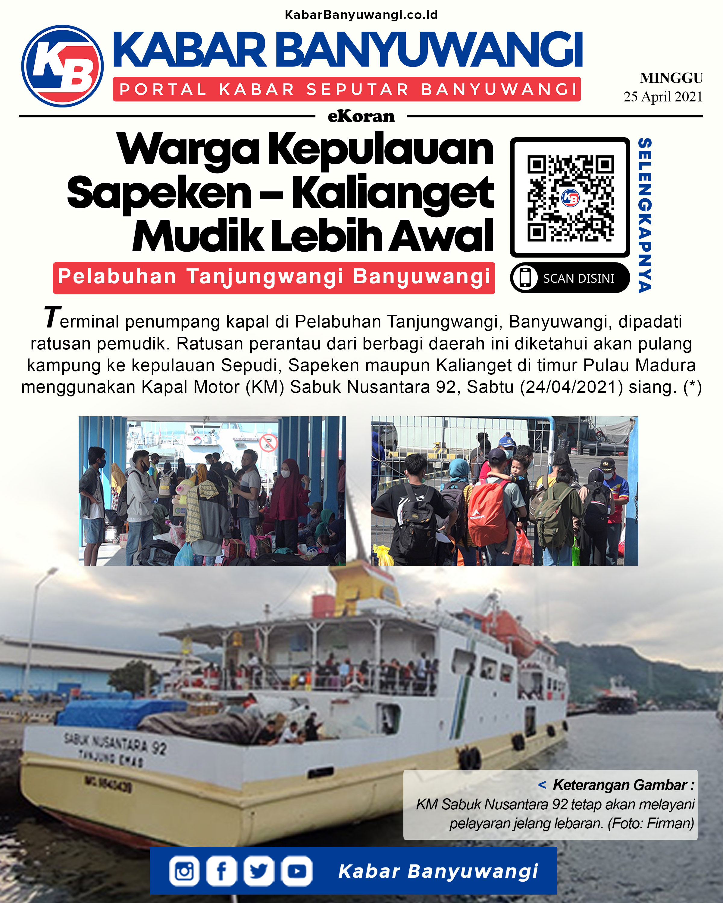 Minggu, 25 April 2021