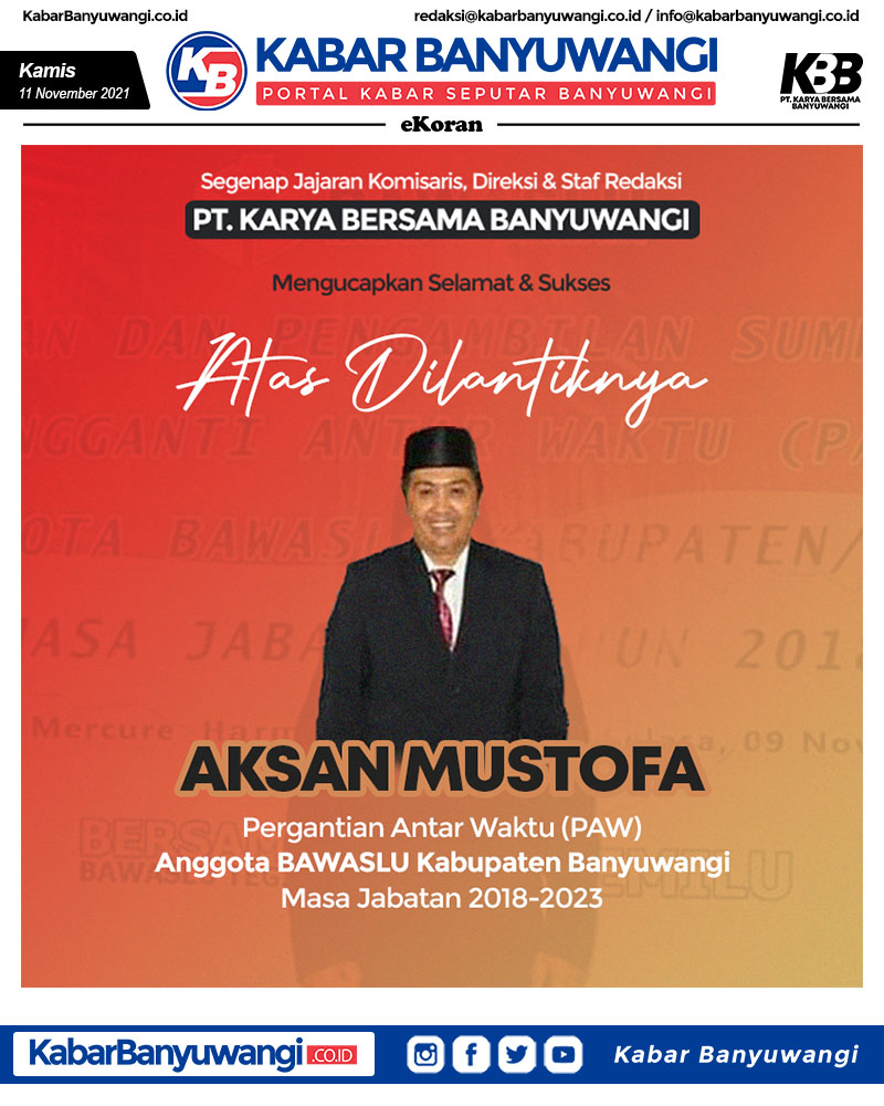 Kamis, 11 November 2021