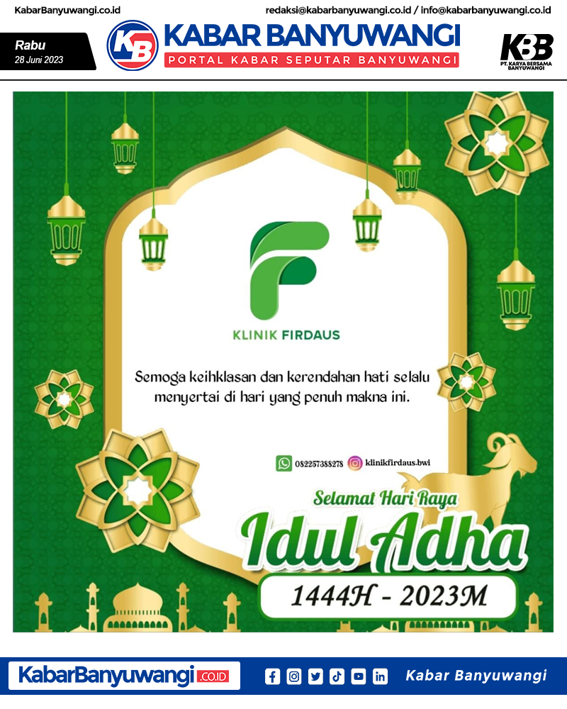 Rabu, 28 Juni 2023